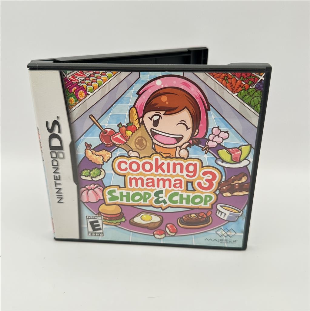 Cooking Mama 3: Shop & Chop (Nintendo DS, 2009)