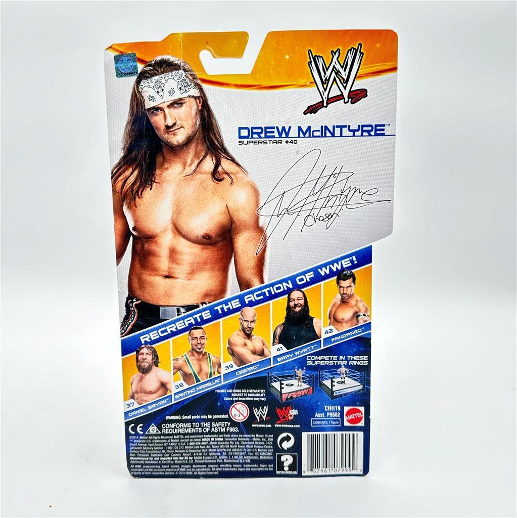 Drew McIntyre Superstar #40 Action Figure Mattel 2014
