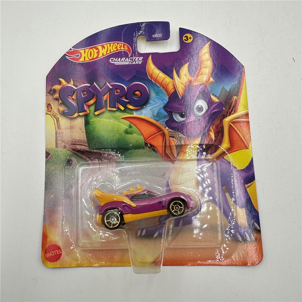 SPYRO the Dragon Hot Wheels CHARACTER Cars 2022 Purple