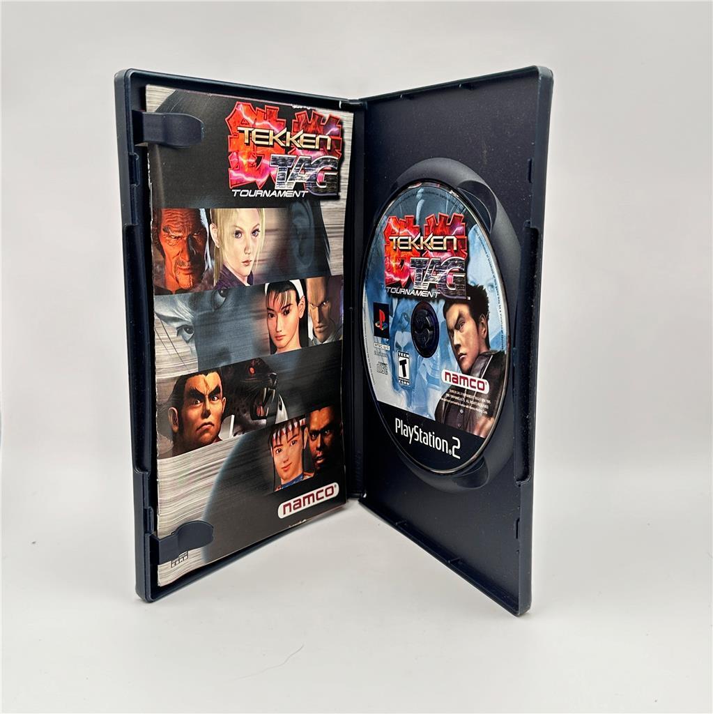 Tekken Tag Tournament PS2 PlayStation 2 + Reg Card - Complete CIB  - Black Label