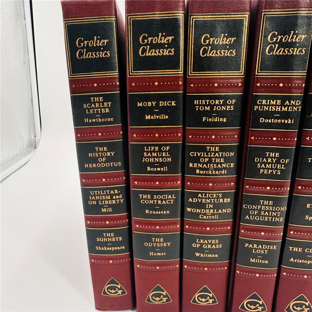Grolier Classics Classics Appreciation Society 1955 Lot of 8