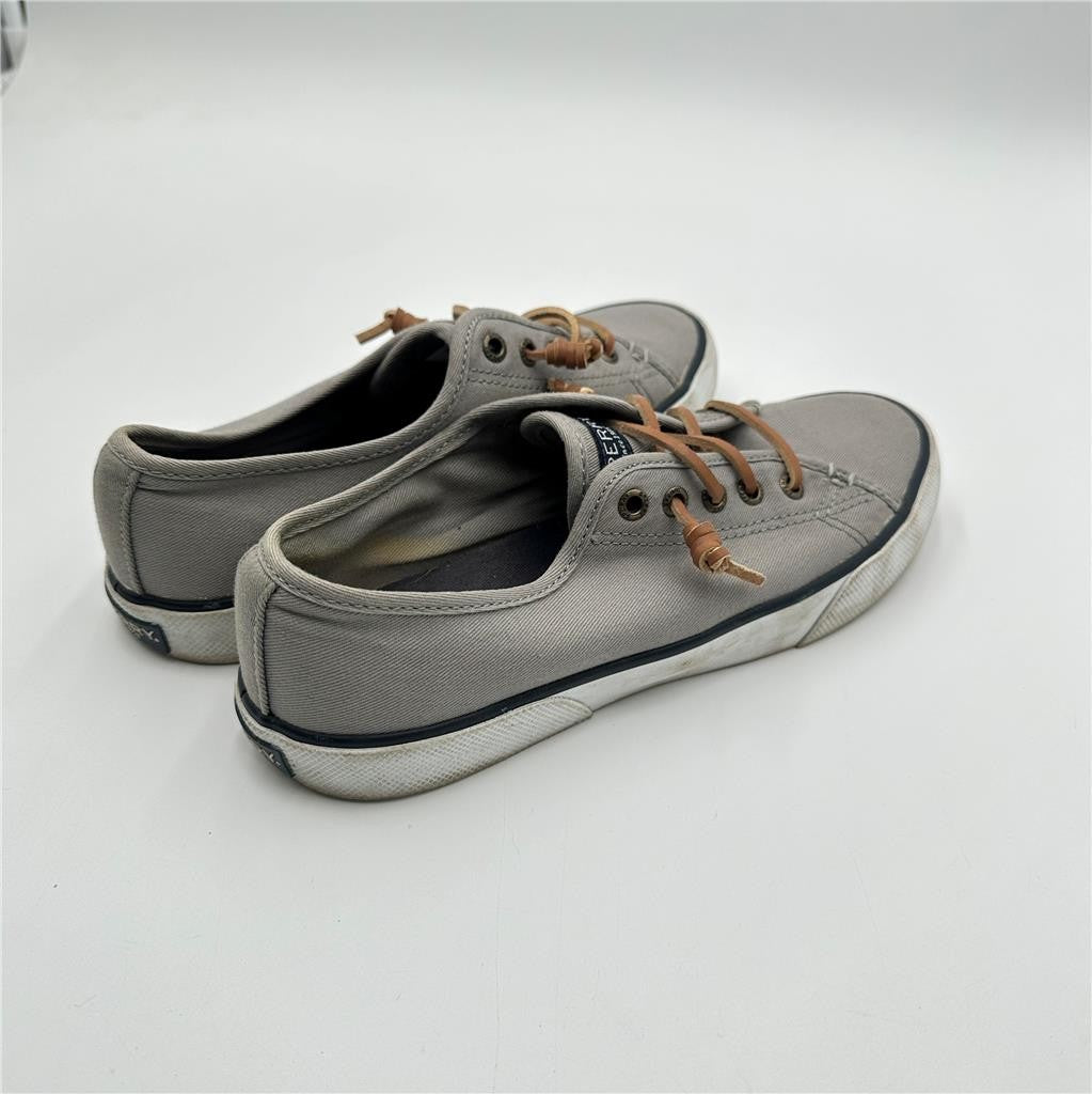 Sperry Top Sider Women's Size 6M Grey Slip on Shoes