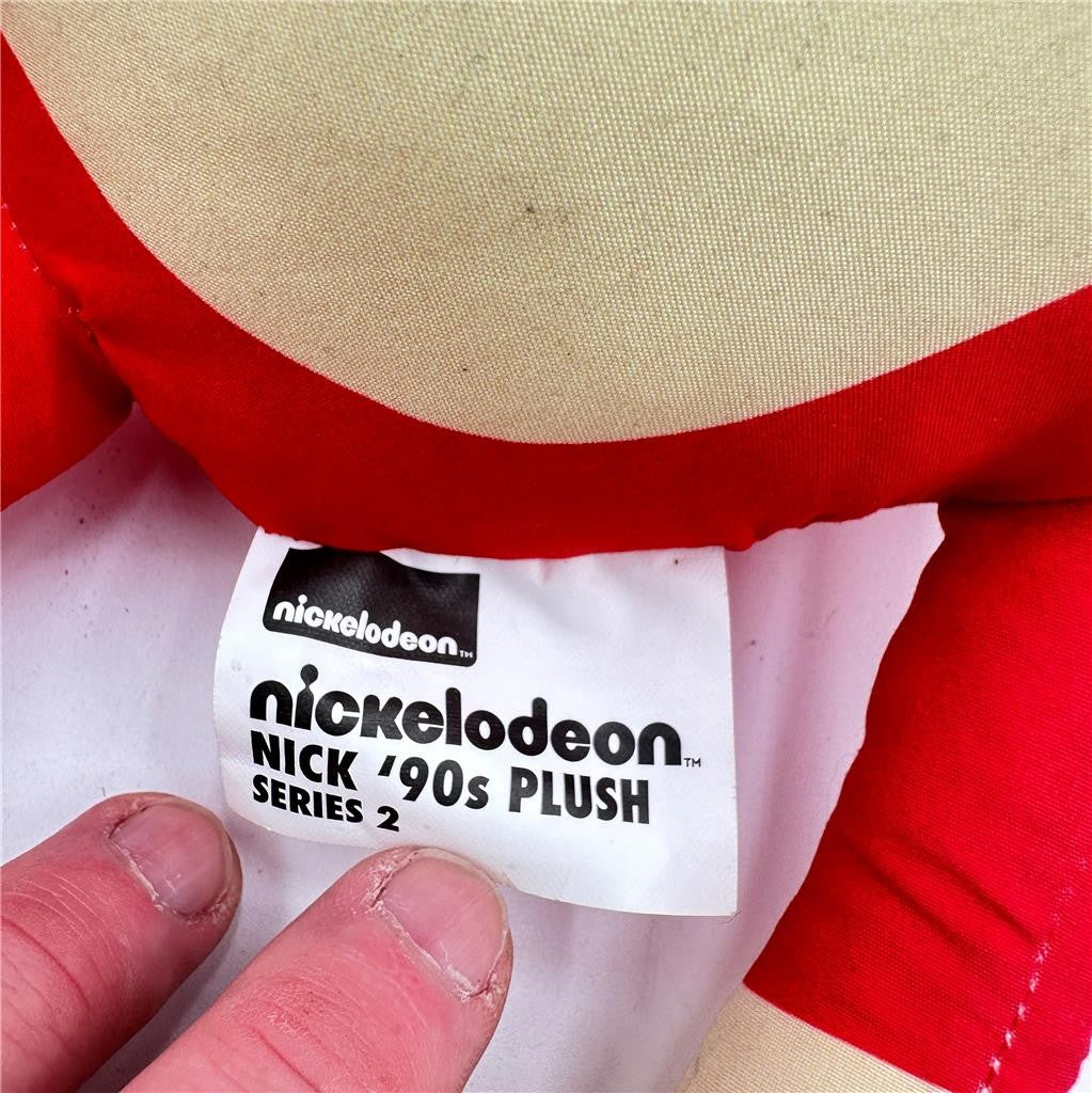 Nickelodeon '90s Ren and STIMPY THE CAT 10" Plush STUFFED ANIMAL Toy 2018