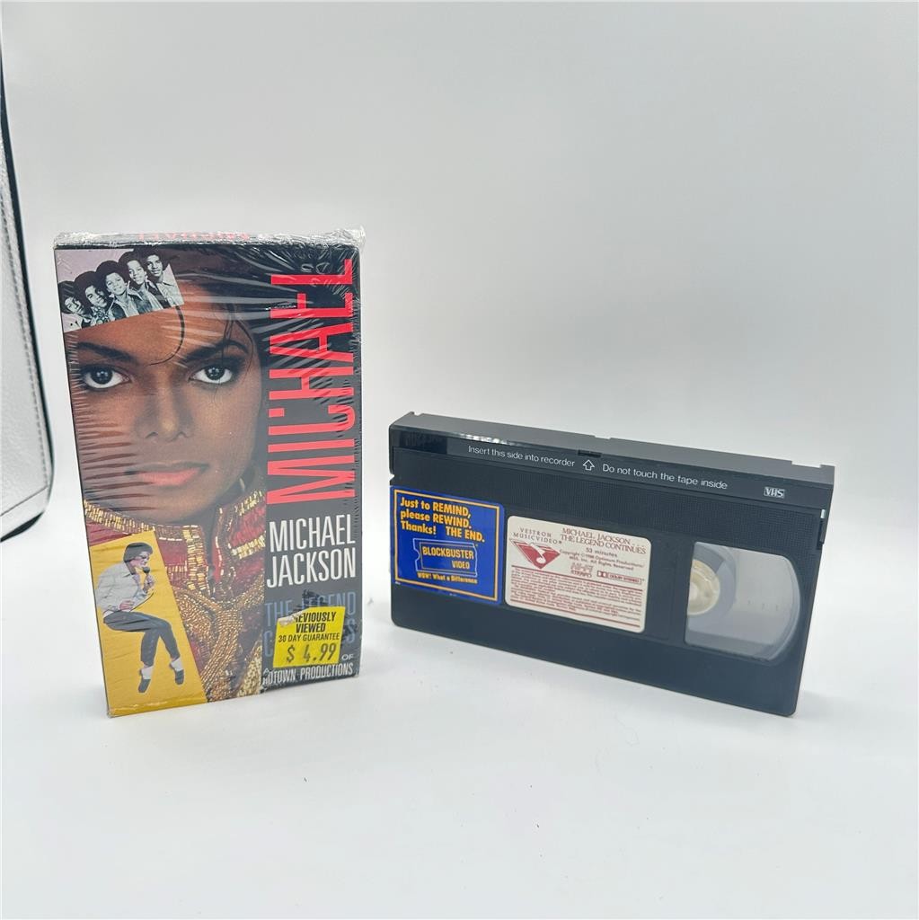 Michael Jackson - The Legend Continues (VHS, 1989)