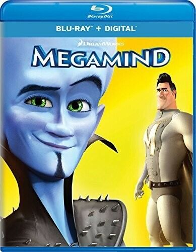 Megamind (Blu-ray, 2010) with slip cover