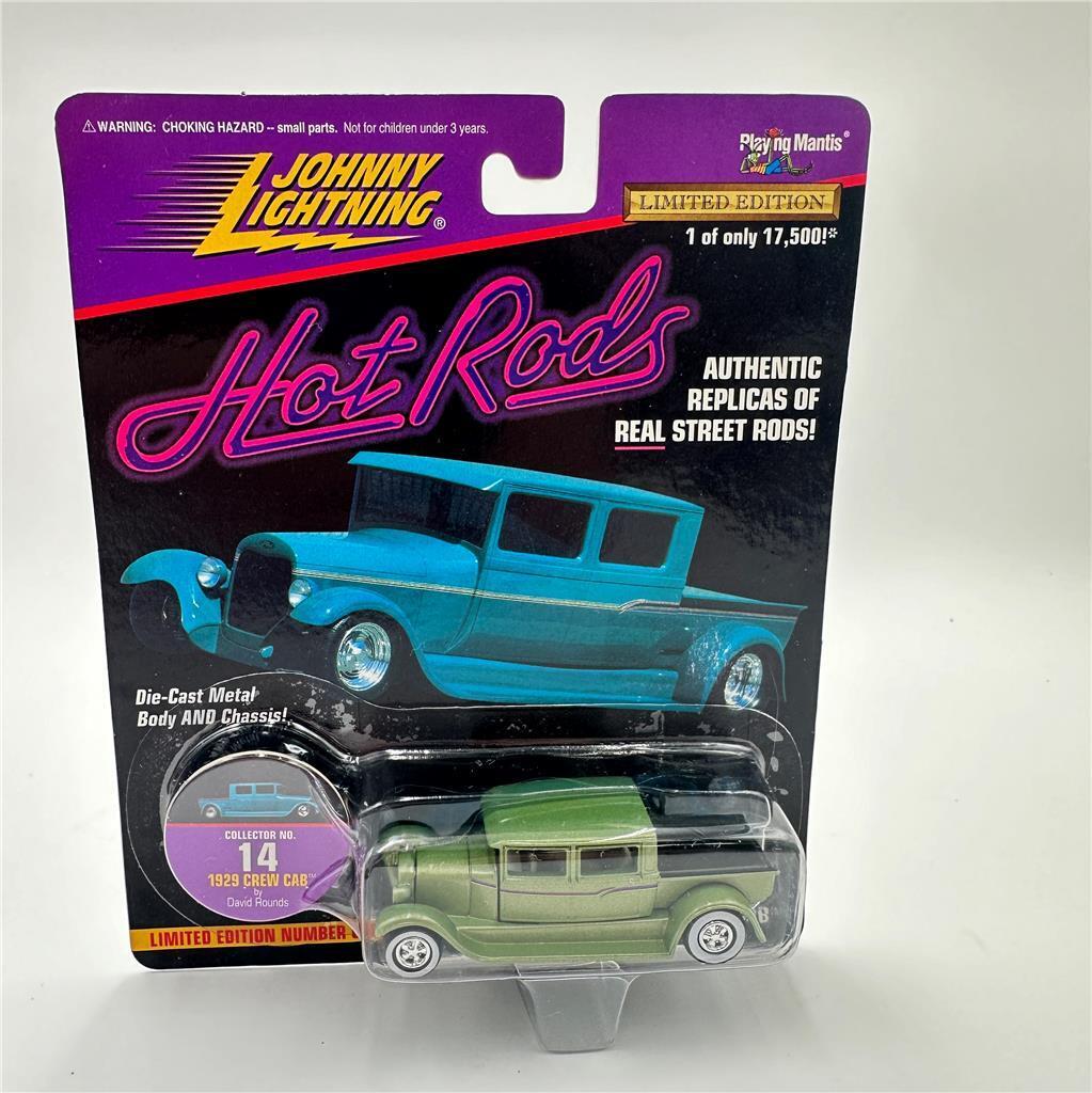 Johnny Lightning Hot Rods #14-04314 1929 Crew Cab by David Rounds Green