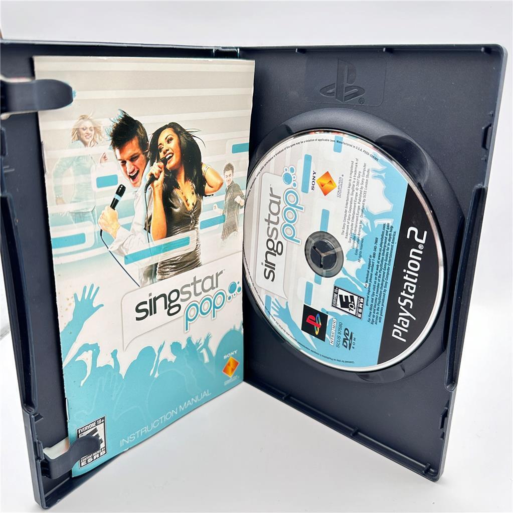 Singstar Pop - Sony PlayStation 2
