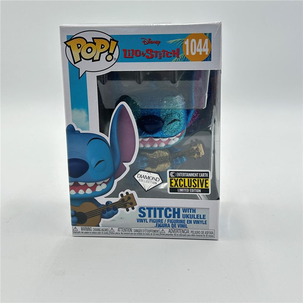 Stitch with Ukulele Diamond EE Exclusive Disney 1044 Funko Pop!