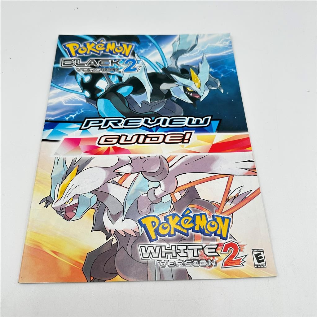 Pokemon Black & White 2 Preview Guide Marketing Nintendo 3DS Promo Booklet