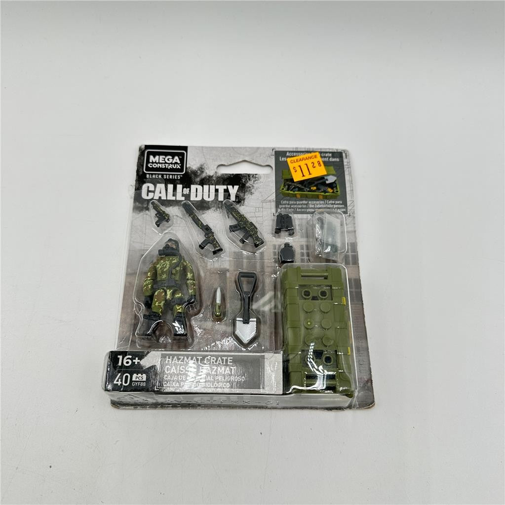 Mega Construx Black Series Call Of Duty Hazmat Crate NEW