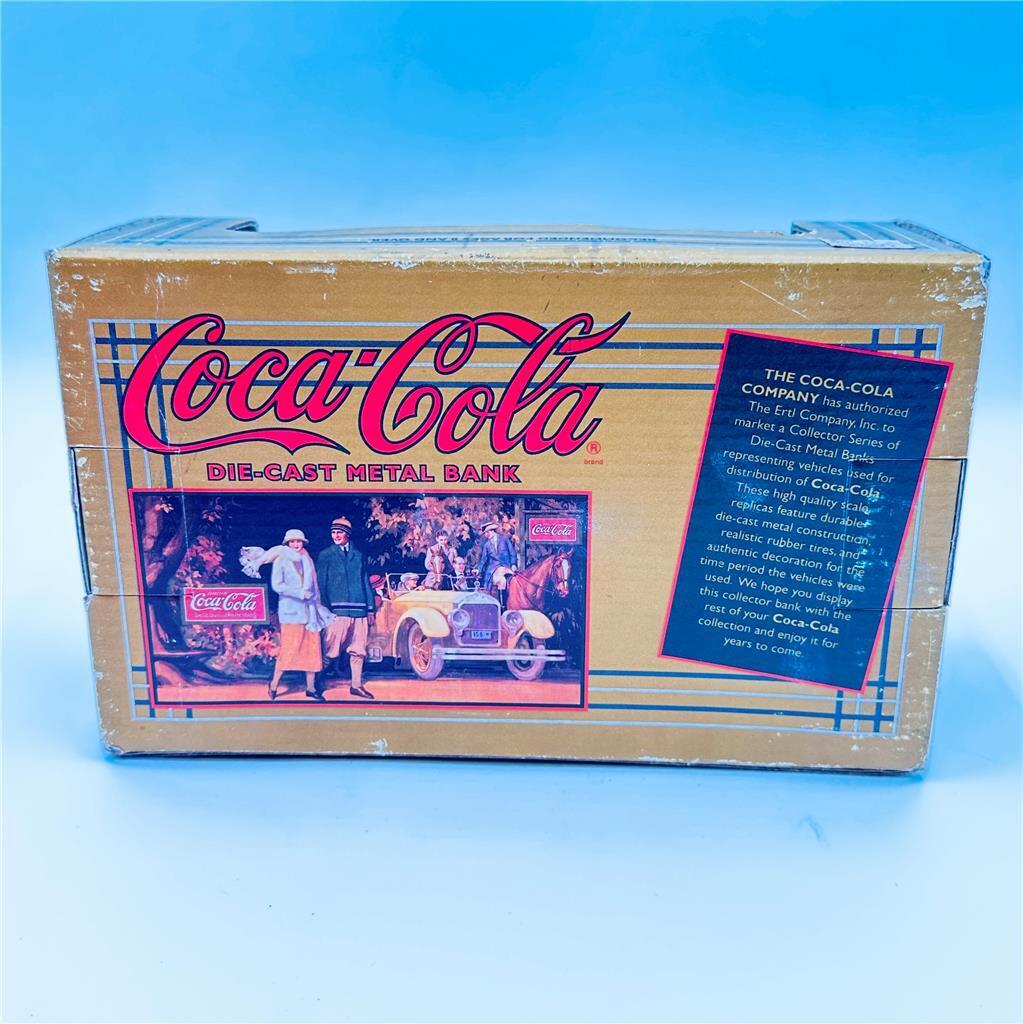 1993 Ertl 1931 Delivery Truck Coca Cola Coin Bank New Die Cast