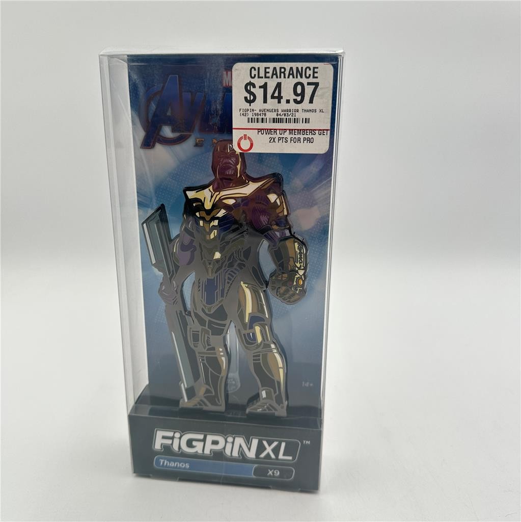 FIGPIN XL Marvel Avengers Infinity War THANOS 6 Inch Enamel Pin XL