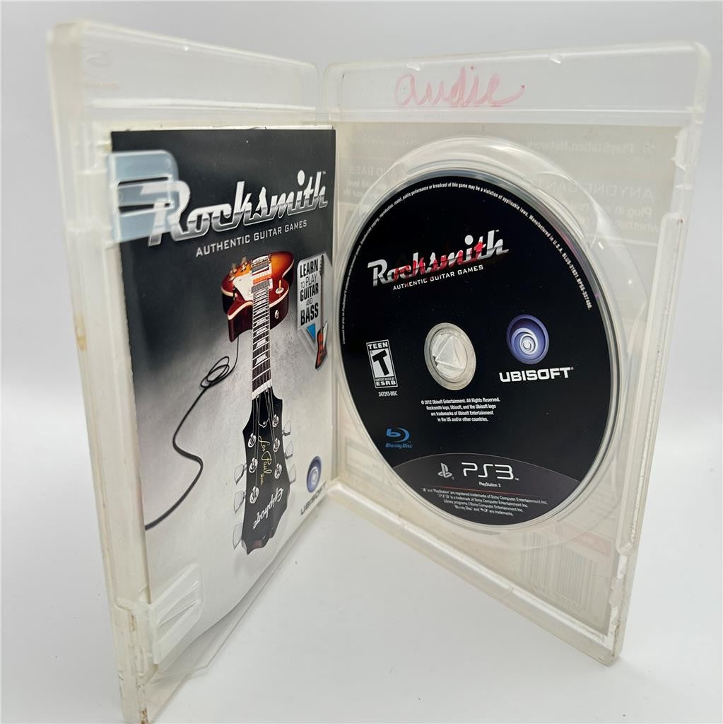 Rocksmith with Bass - Sony PlayStation 3
