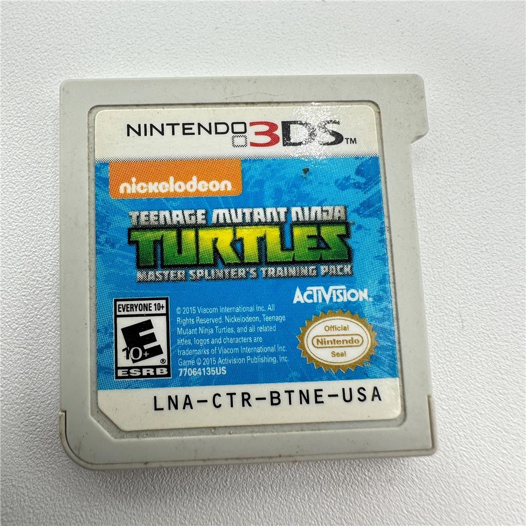 Teenage Mutant Ninja Turtles: Master Splinter's Training Pack (Nintendo 3DS, 201