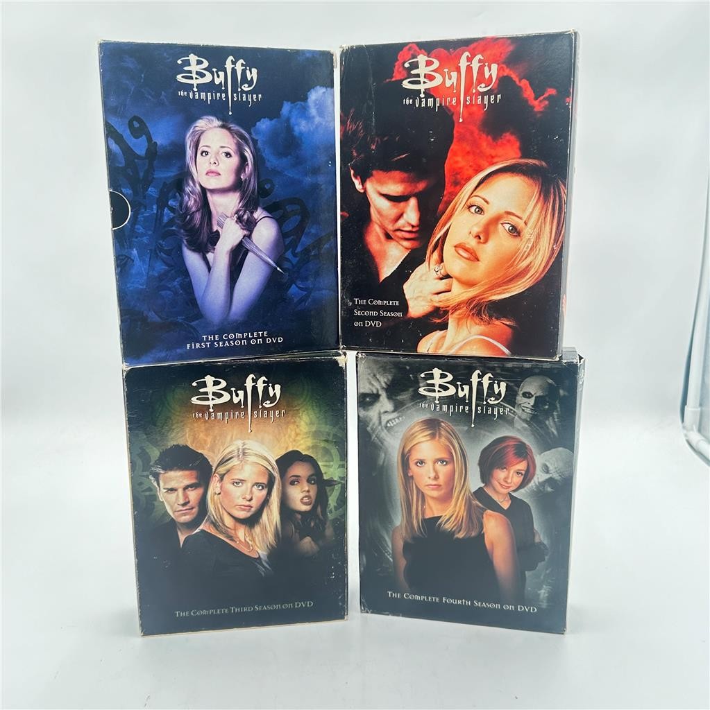 Buffy The Vampire Slayer DVDs set Seasons 1-4