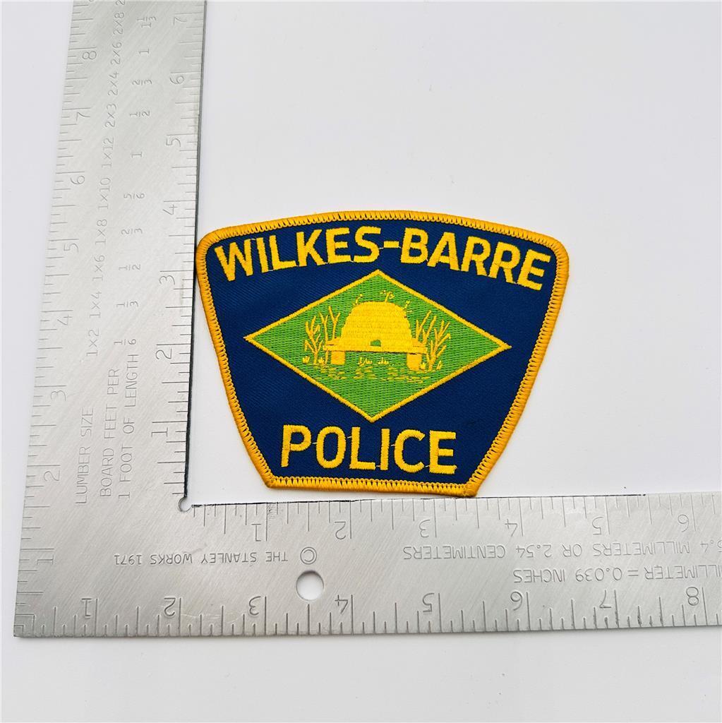 Wilkes Barre PA Police Patch