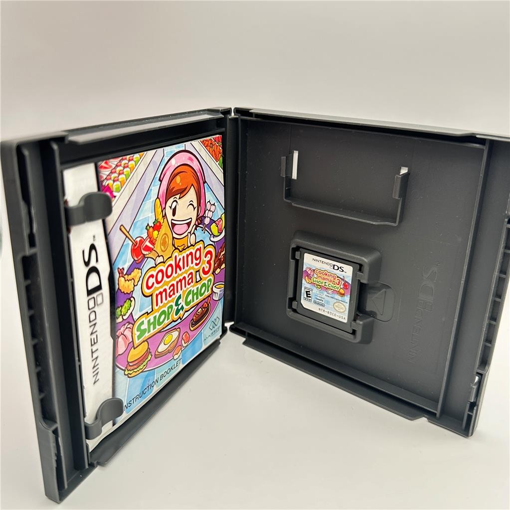 Cooking Mama 3: Shop & Chop (Nintendo DS, 2009)