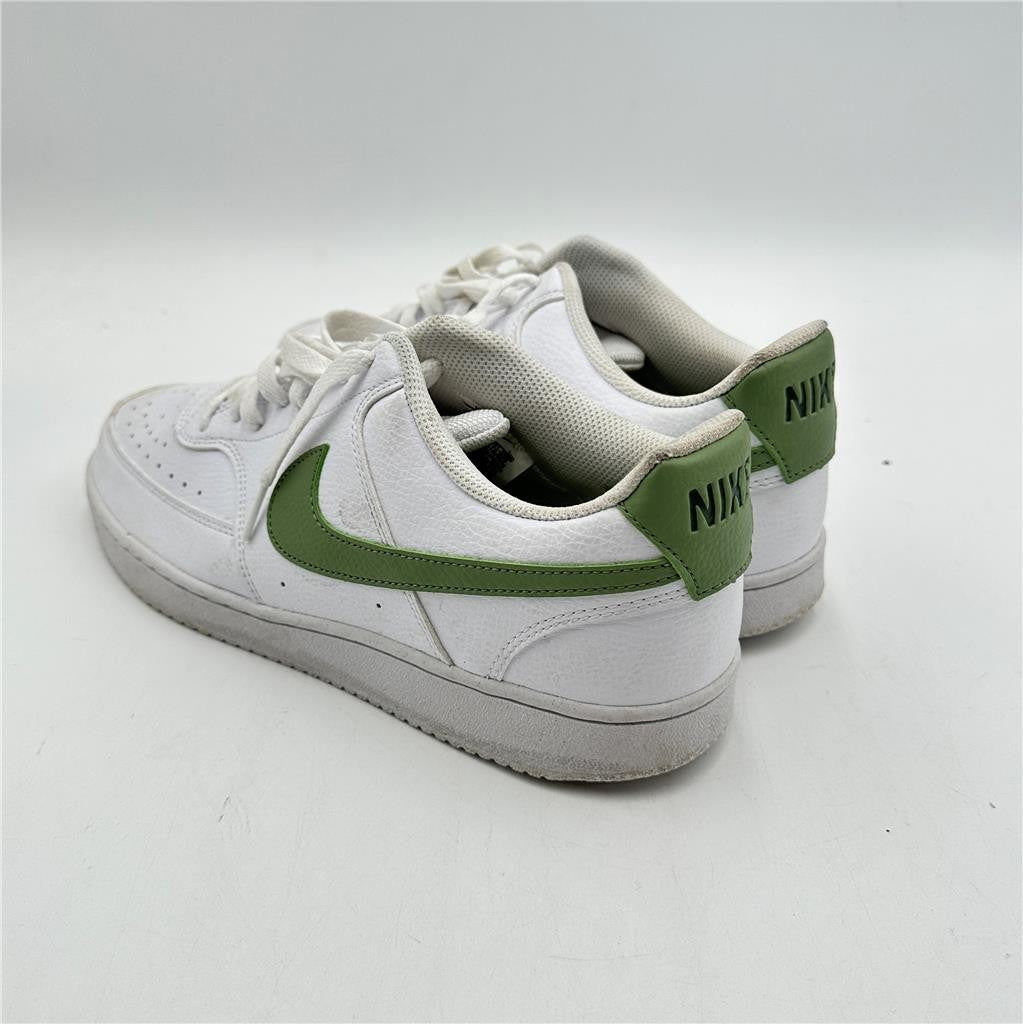 Size 11 Nike Court Vision Next Nature Low White Oil Green See Description