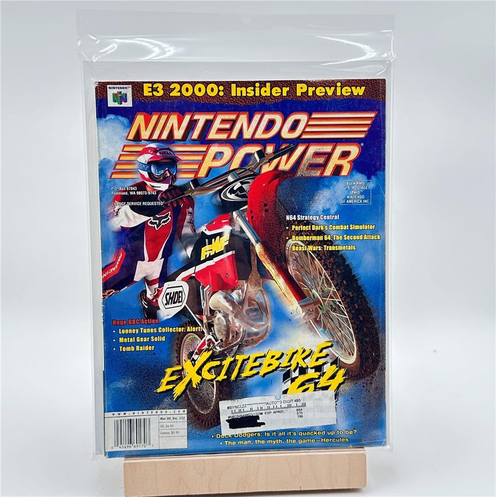 Nintendo Power Magazine Vol 132 May 2000 W/  Comic + Inserts