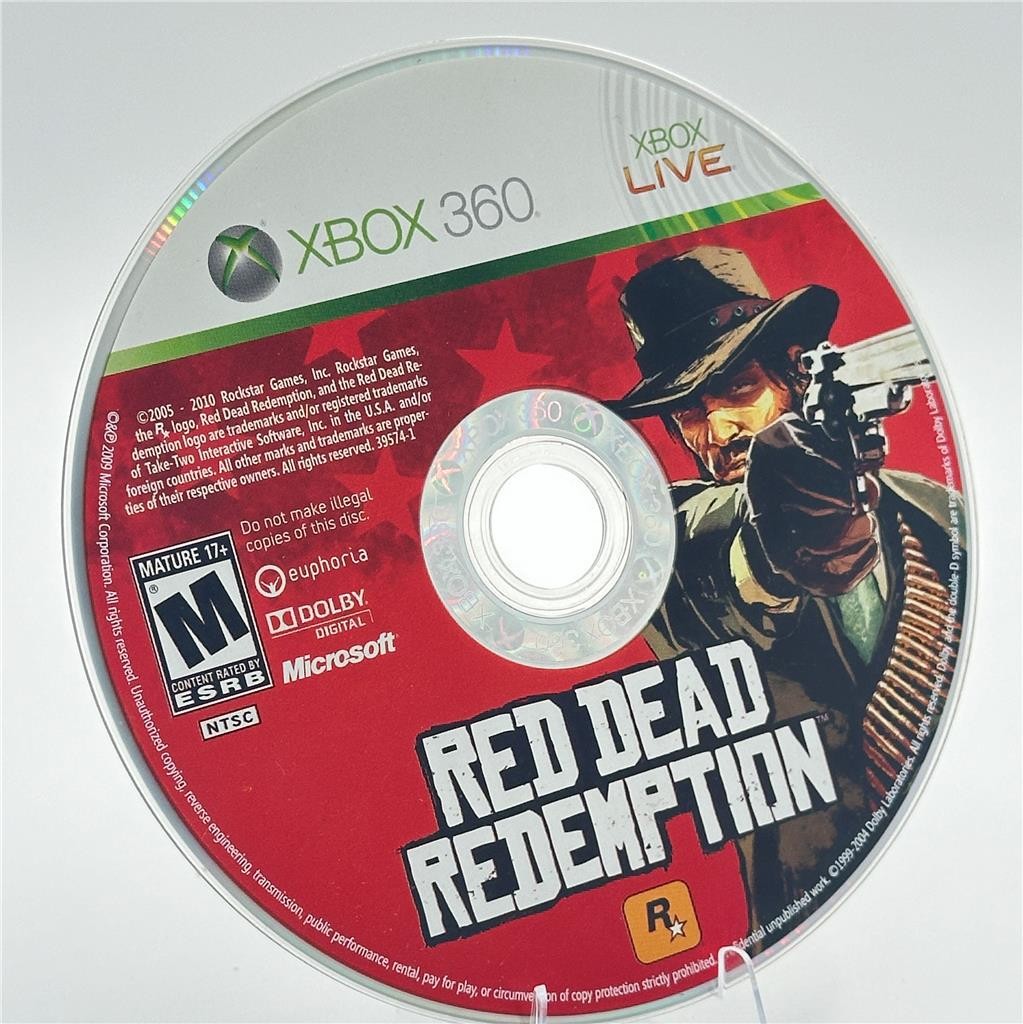 Red Dead Redemption (Microsoft Xbox 360, 2010)