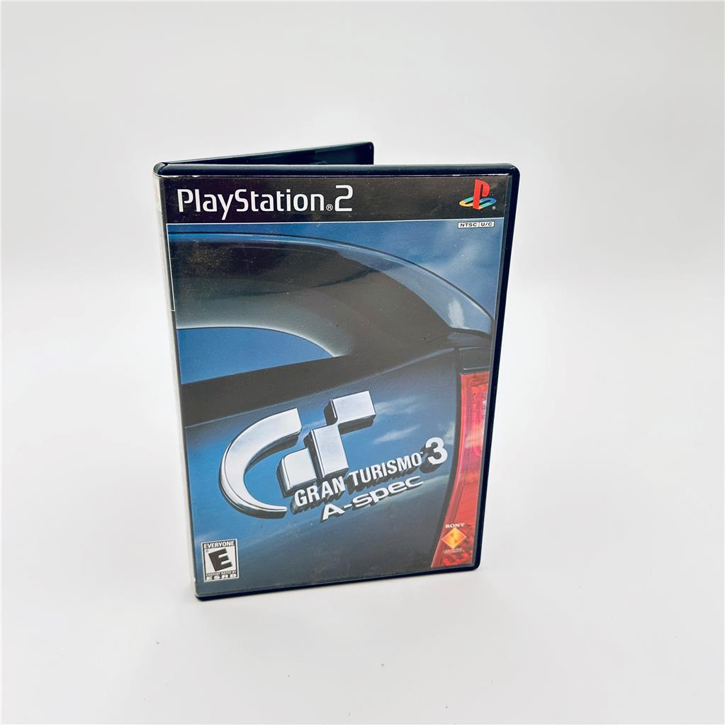 Gran Turismo 3 A-spec Video Game (Sony PlayStation 2, 2006)