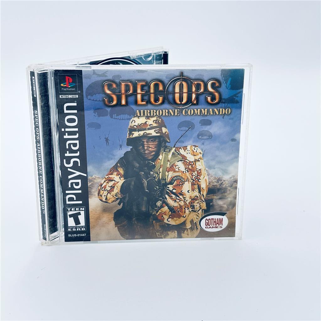 Spec Ops: Airborne Commando (Sony PlayStation 1, 2002)