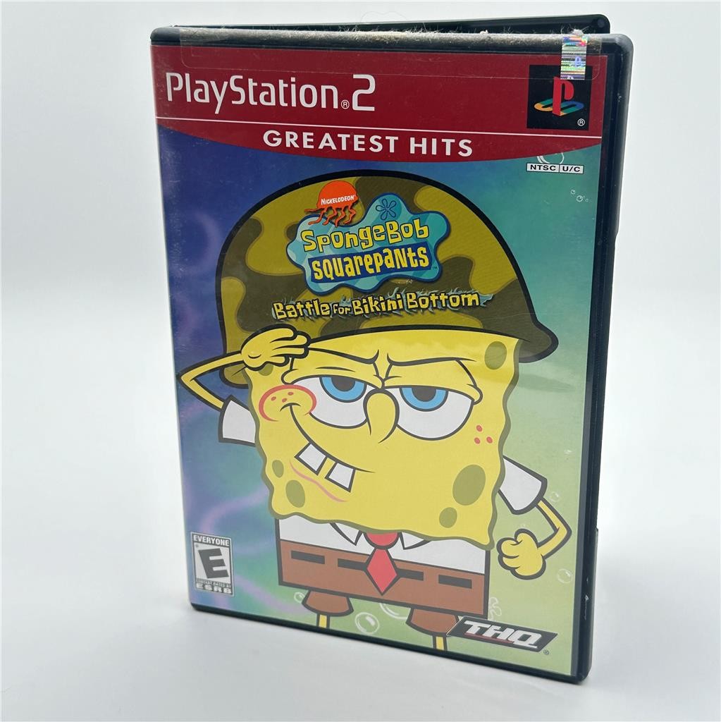 SpongeBob SquarePants: Battle for Bikini Bottom (PlayStation 2, 2003)