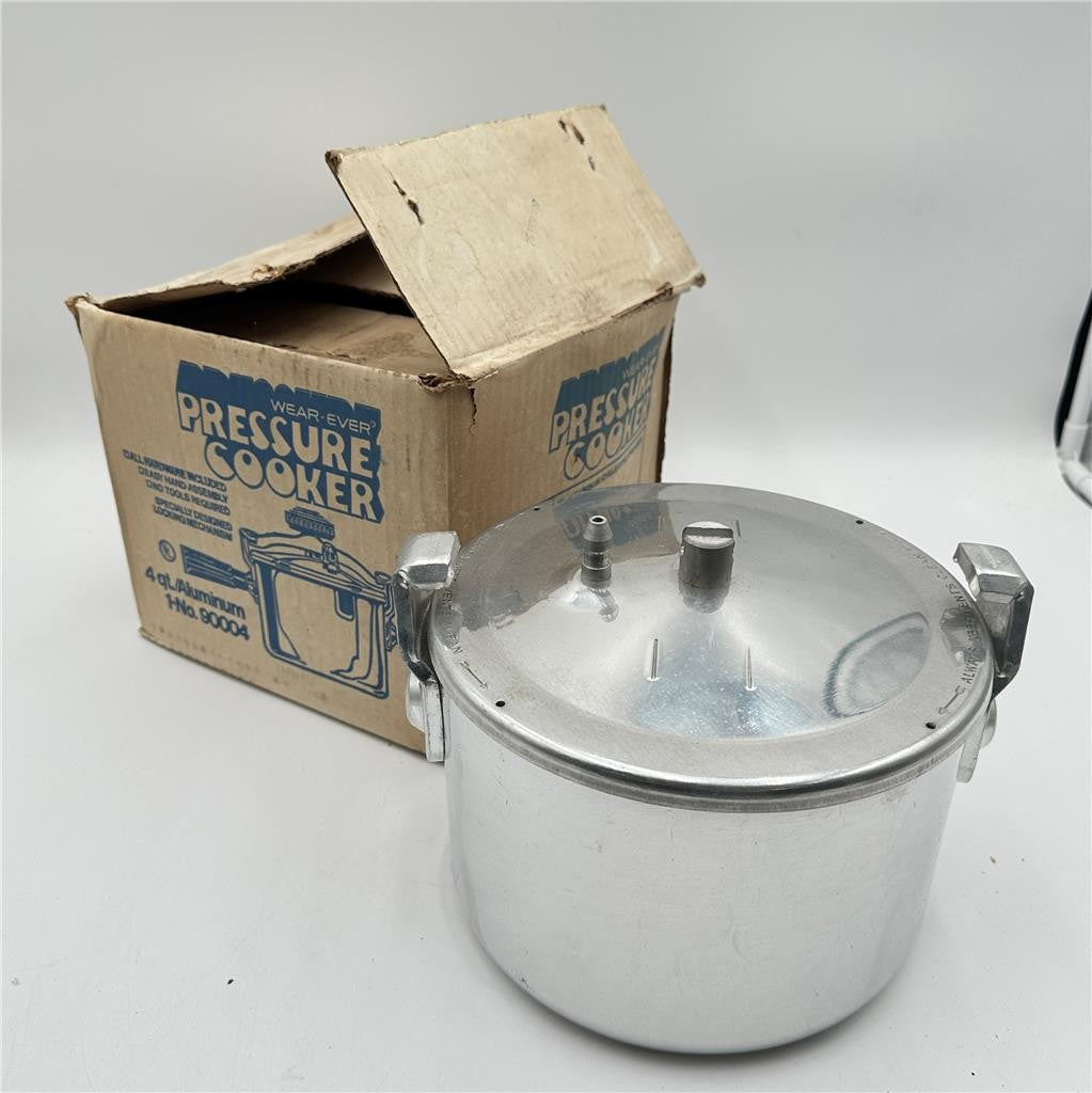 Pressure Cooker Wear-Ever 4 Quart Aluminum 1-No. 90004