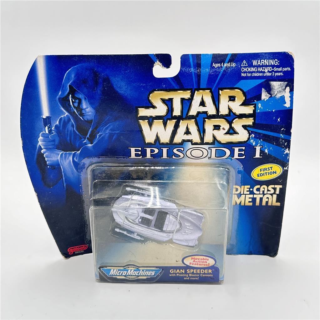 GIAN SPEEDER STAR WARS EPISODE 1 (1998) MICRO MACHINES DIE-CAST METAL