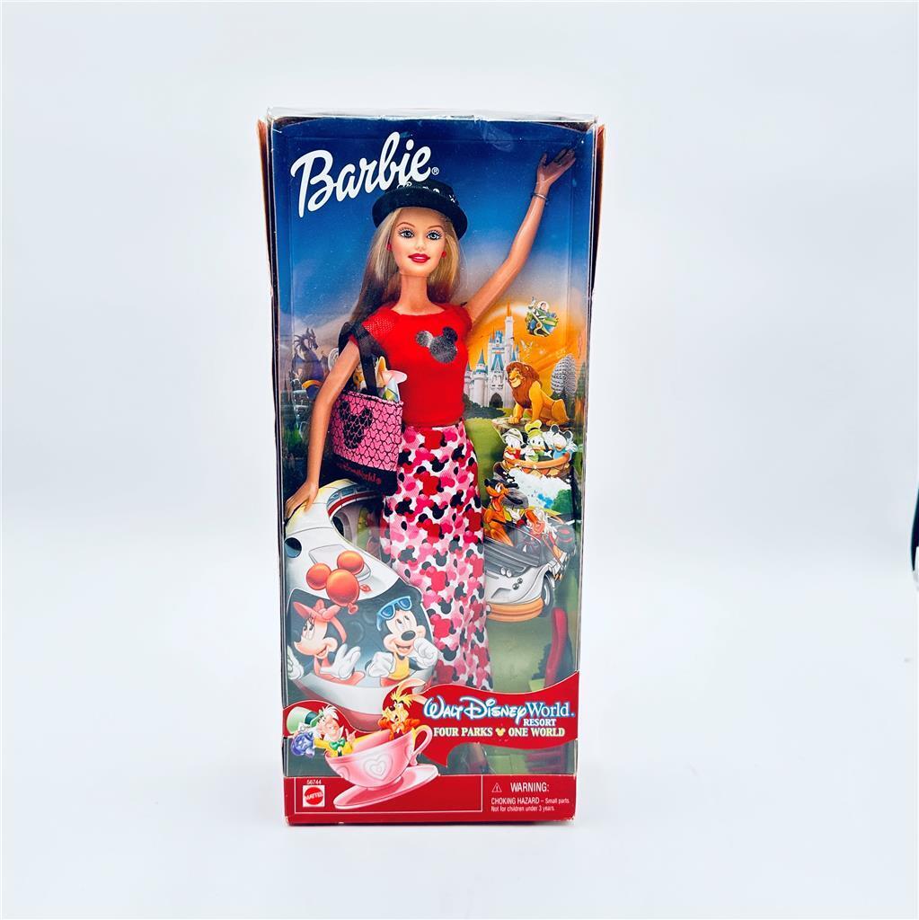 Mattel 56744 Barbie Walt Disney World Resort Four Parks One World