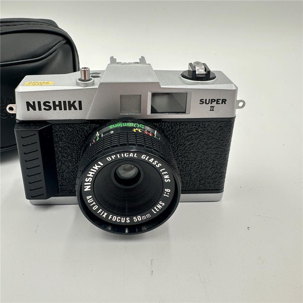 Nishiki Super II Camera 1:6 50mm Film Camera See Description for Details