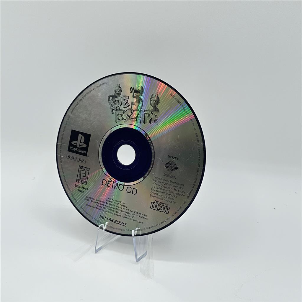 Ape Escape Demo Disc PlayStation Not For Resale