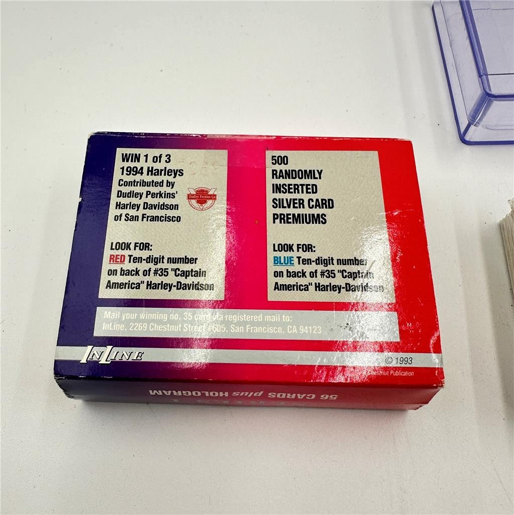 1993 INLINE Classic Motorcycle Cards - 56 Card Set - Series 1 Cards are Sealed