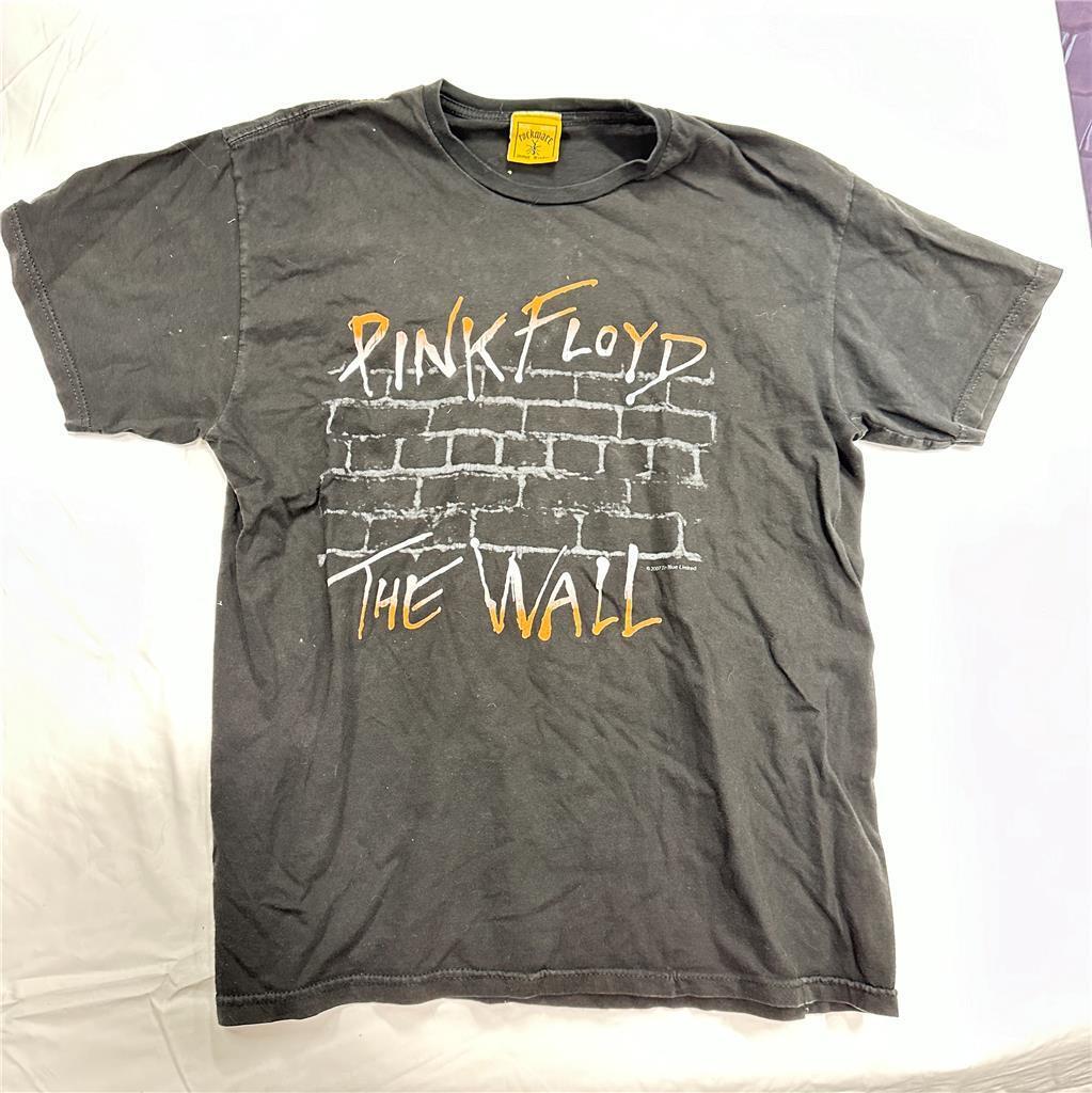 Pink Floyd Men's Large Shirt Black The Wall 2007 Rockware Retro Rock Band B5