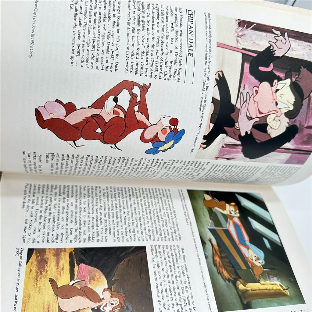 Encyclopedia Of Walt Disney's Animated Characters '87 John Grant 1ST Ed See Desc