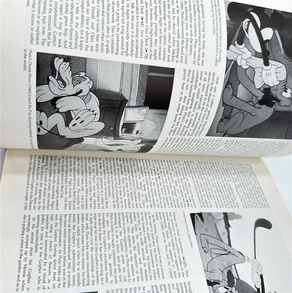 Encyclopedia Of Walt Disney's Animated Characters '87 John Grant 1ST Ed See Desc