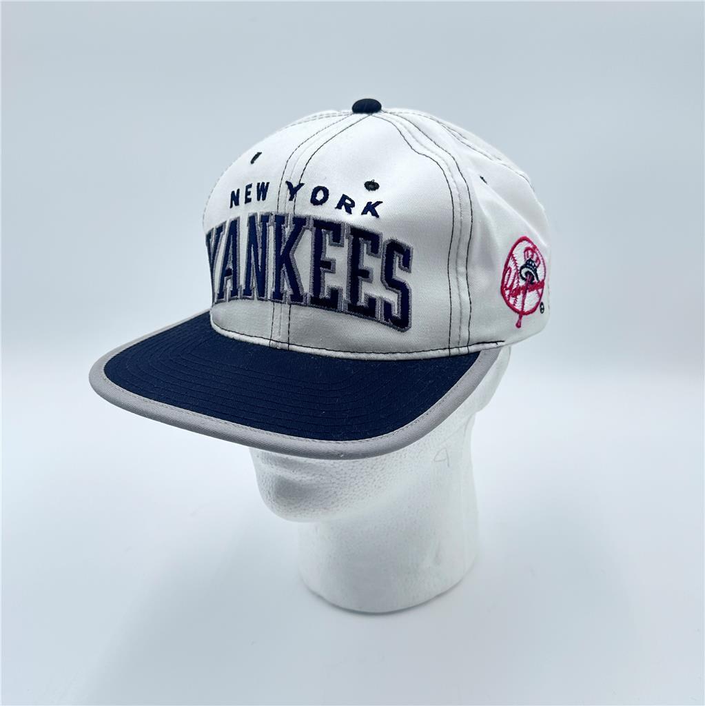 Starter White New York Yankees Baseball Hat With Snapback