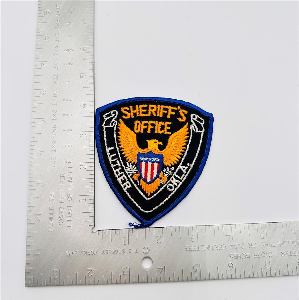 Shefiff's Office Luther Okla. Police Patch