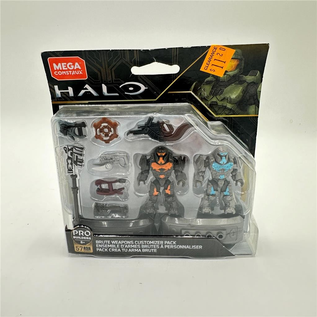 Mega Construx HALO Brute Weapons Customizer Pack 57pcs