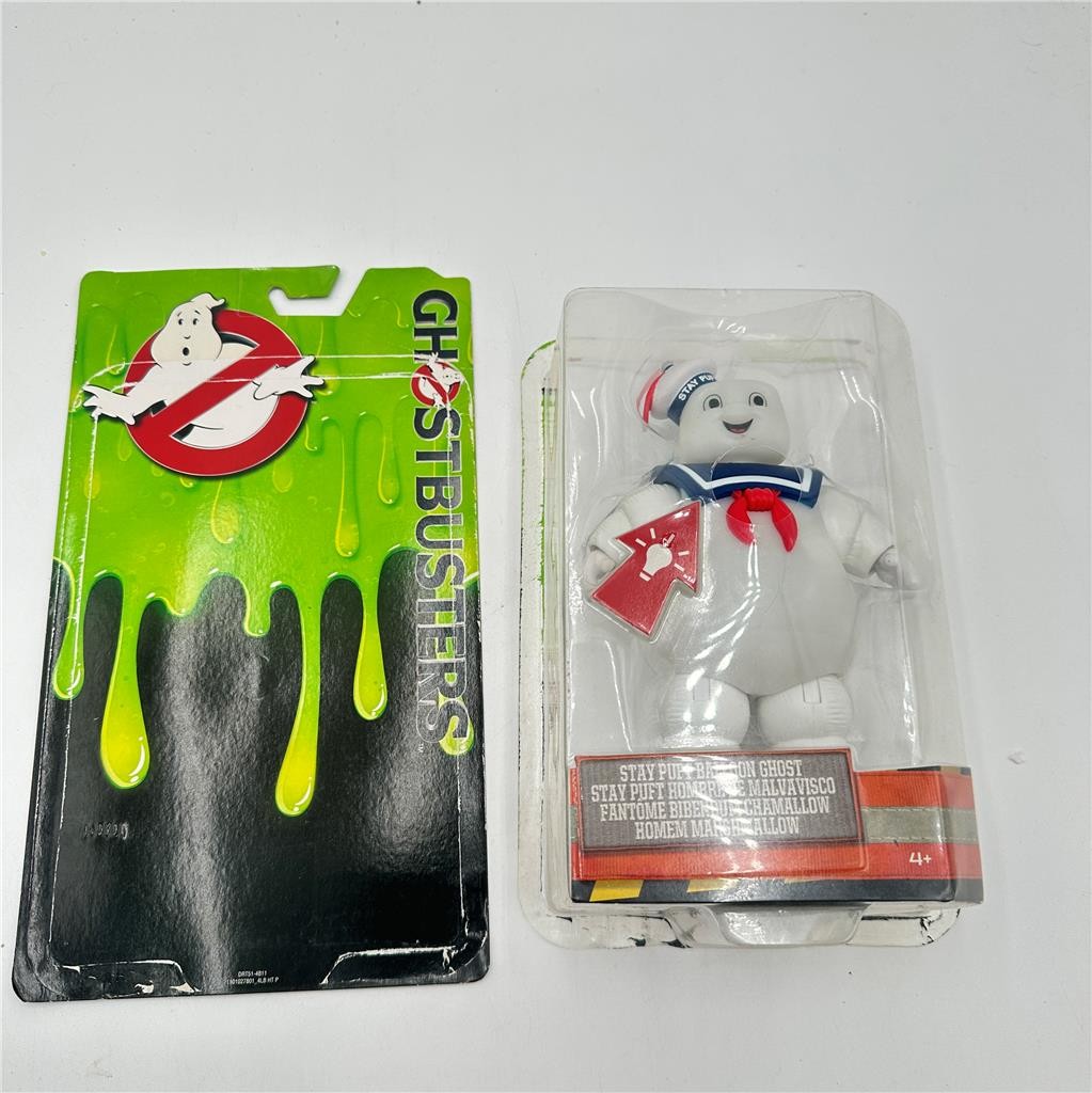 2016 Mattel Ghostbusters Stay Puft Balloon Light Up Ghost  Man Open Box