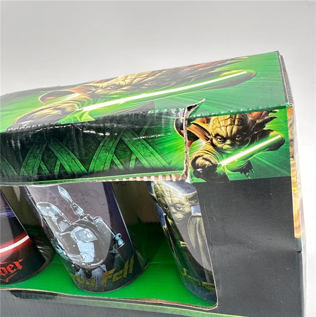 Star Wars Set Of Four 16 Oz. (473 ml) Glasses New