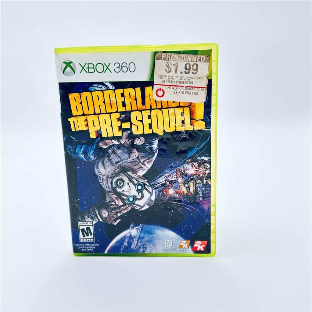 Borderlands: The Pre-Sequel (Microsoft Xbox 360, 2014)
