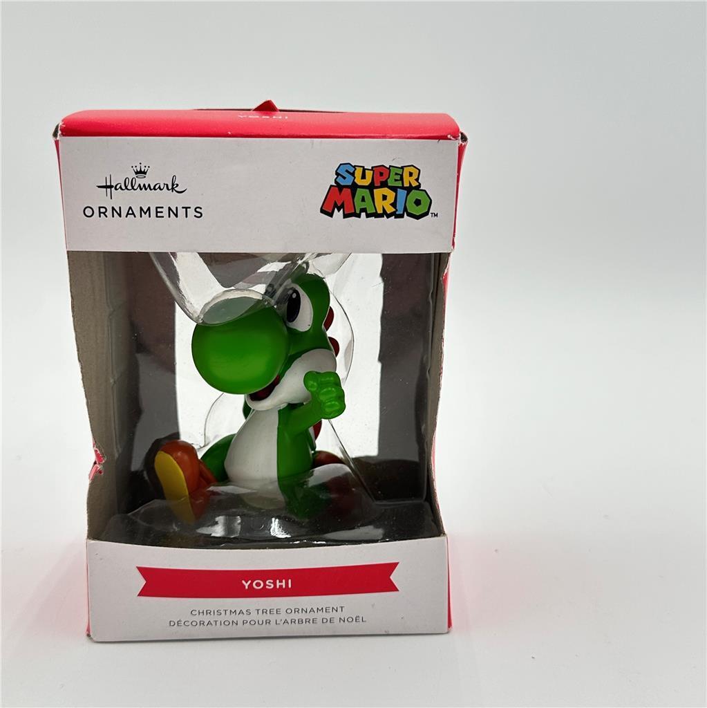 2022 Hallmark Super Mario Brothers Yoshi Resin Christmas Tree Ornament