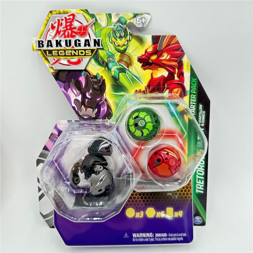Spin Master Bakugan Legends Starter Pack Tretorous Ultra Spartillion & Fenneca