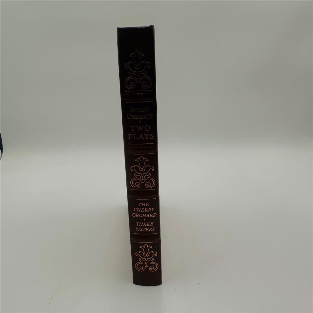 TWO PLAYS of ANTON CHEKOV Cherry Orchard Three Sisters Easton Press Leather HC