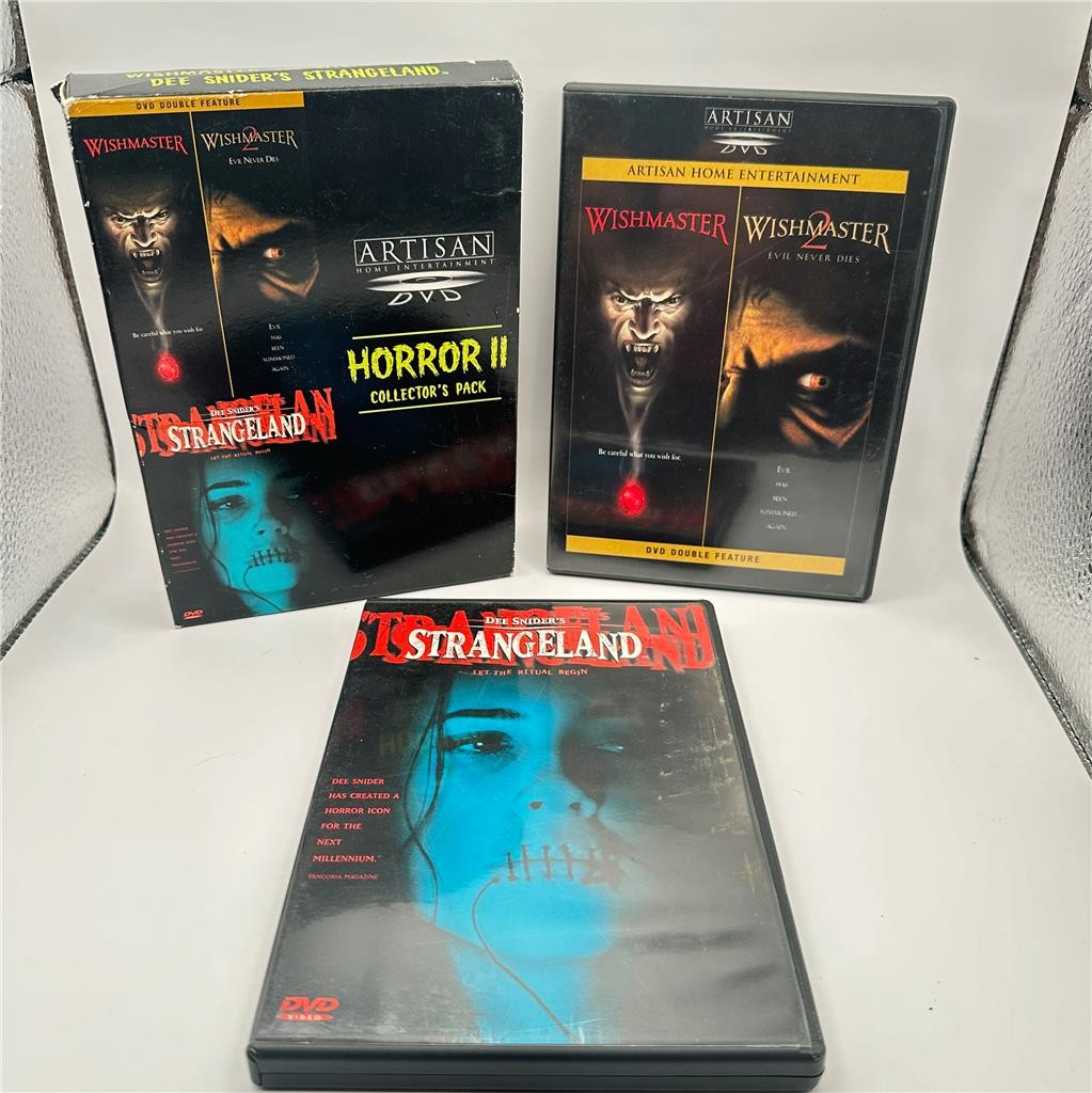 Strangeland/Wishmaster and Wishmaster 2 Horror Collectors Pack DVD