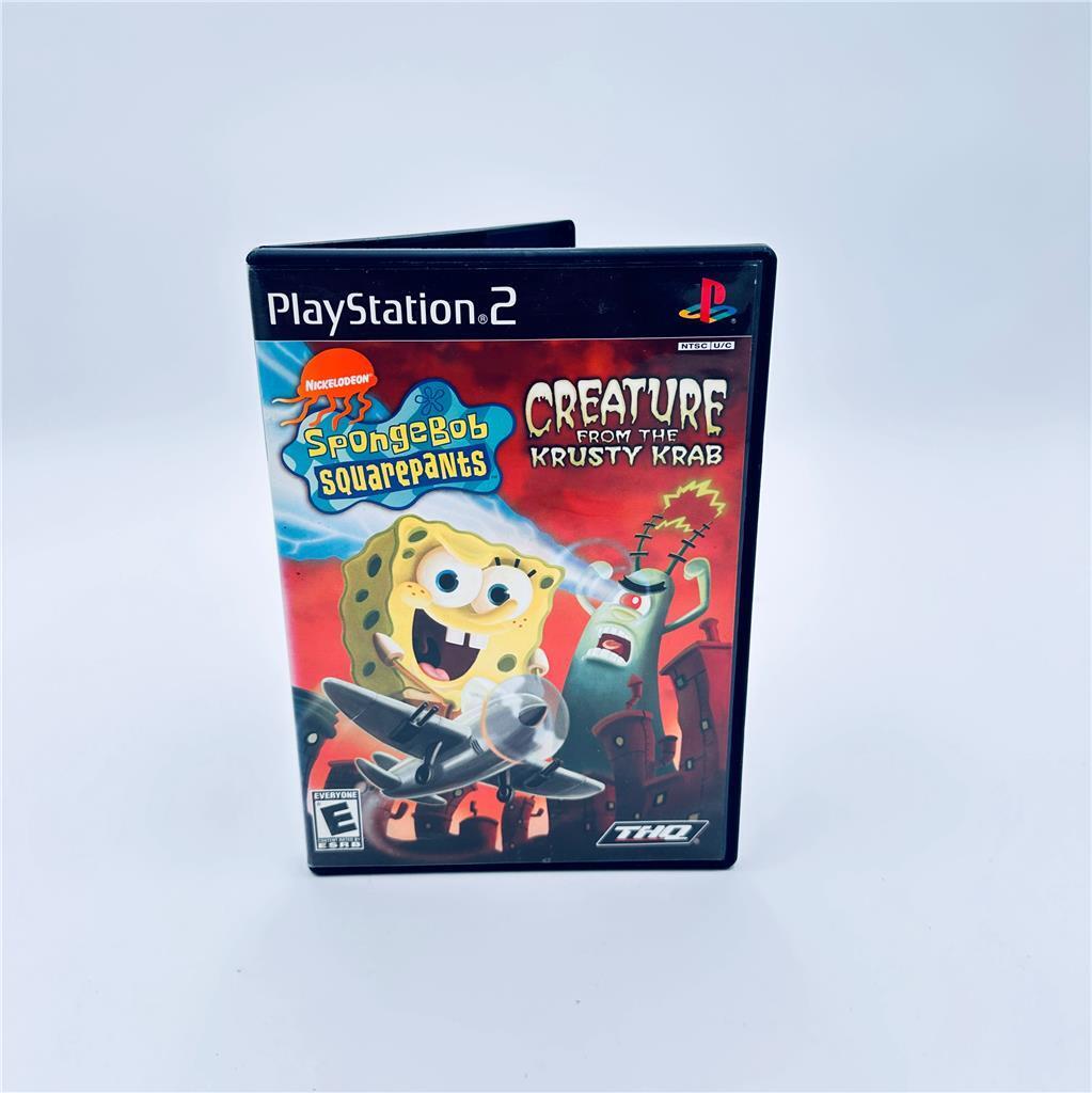 SpongeBob SquarePants Creature from Krusty Krab Playstation 2