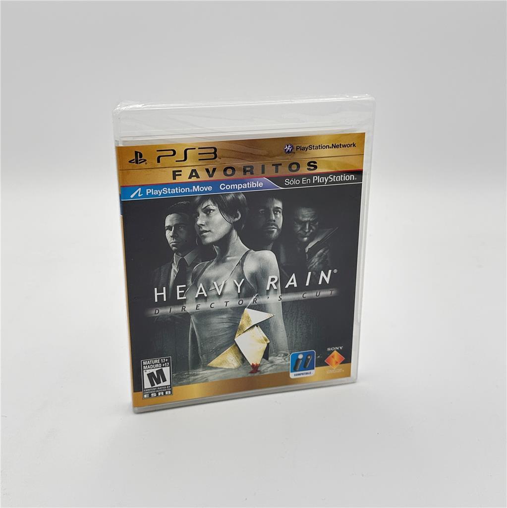 Heavy Rain - Director's Cut (Sony PlayStation 3, 2011) NEW SEALED