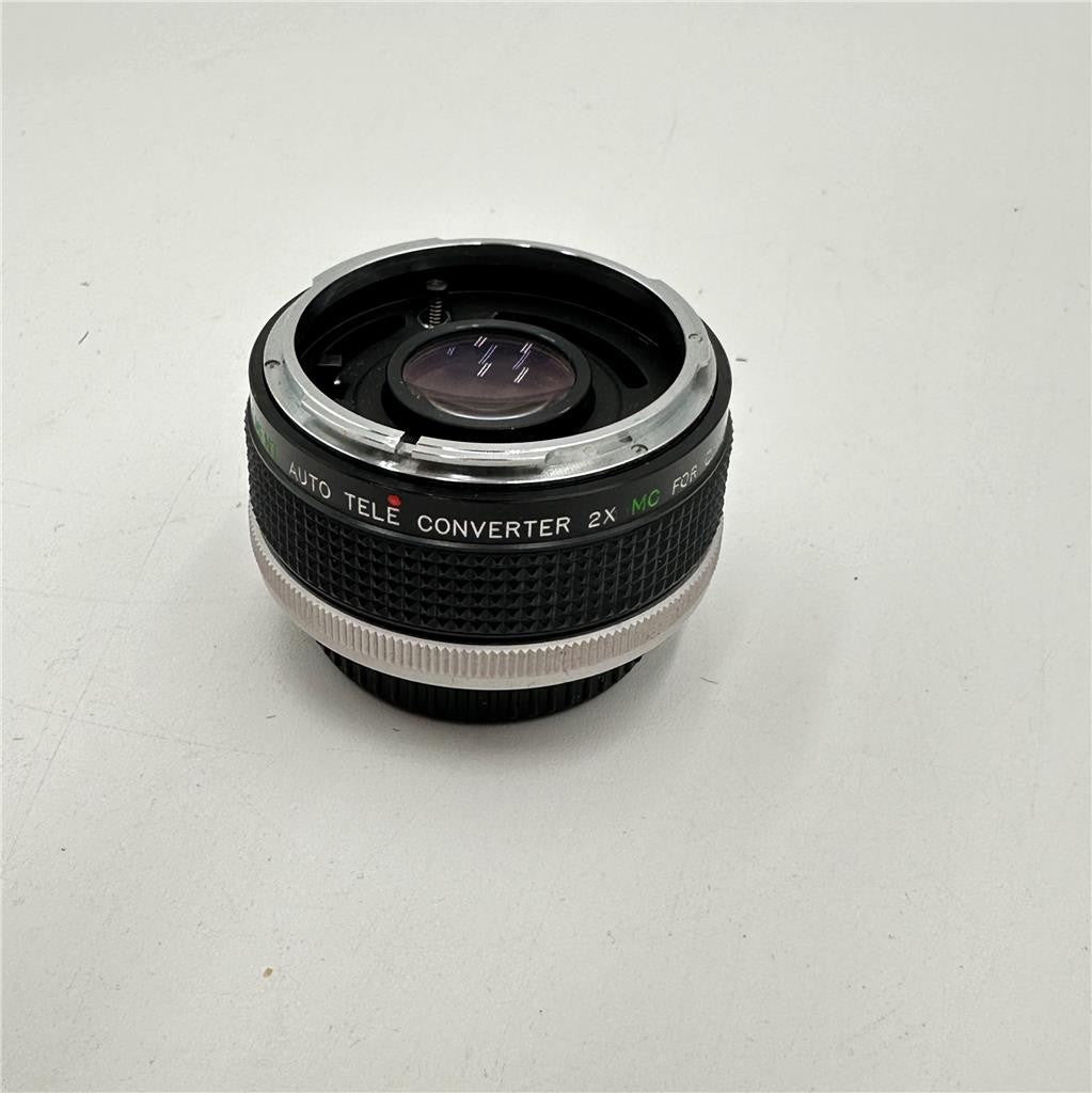 Quantaray NIKON 7element auto teleconverter 2x MC  w/Case