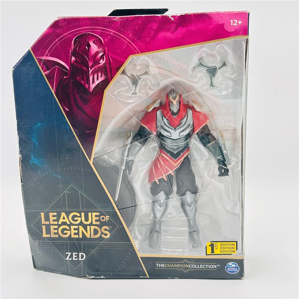 NEW Spin Master 6062261 League of Legends ZED 6" Figure with Accessories